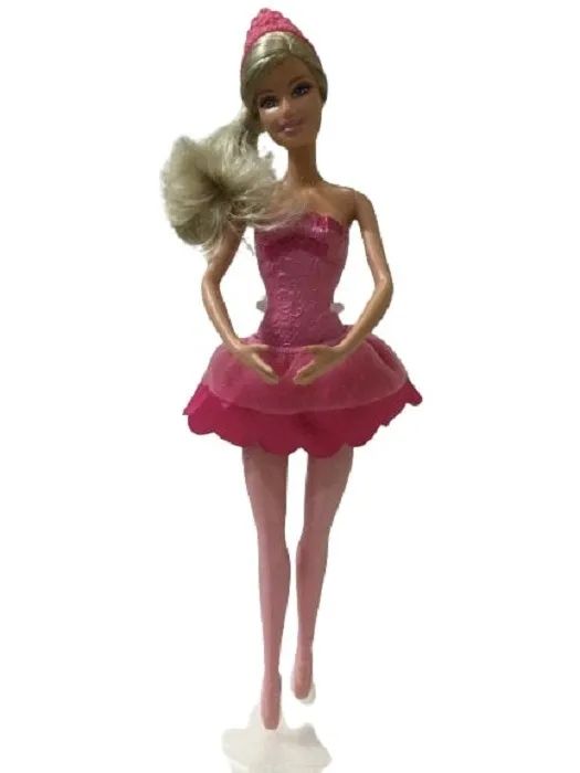 Boneca Barbie E As Sapatilhas Mágicas Bailarina Rosa Ano 2013