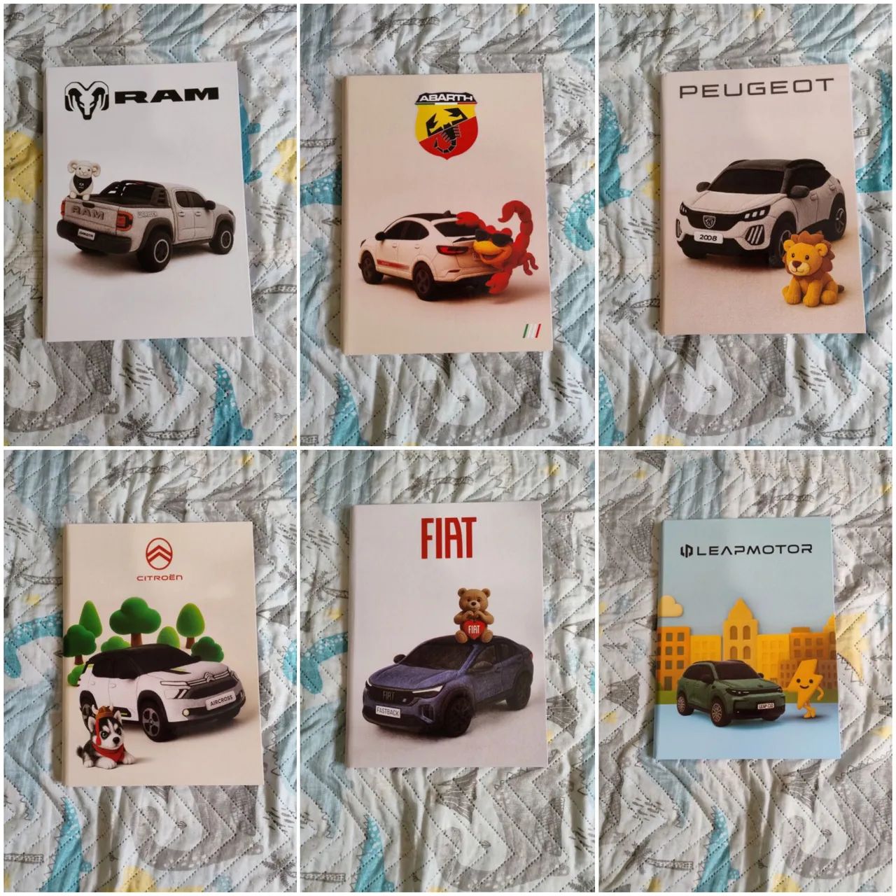 Caderno Brochurão Capa Dura - FIAT