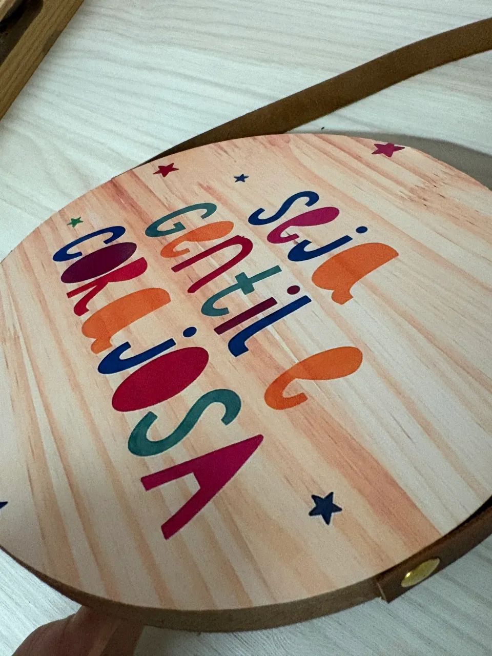 Placa quadro mdf infantil menina  - Foto 3