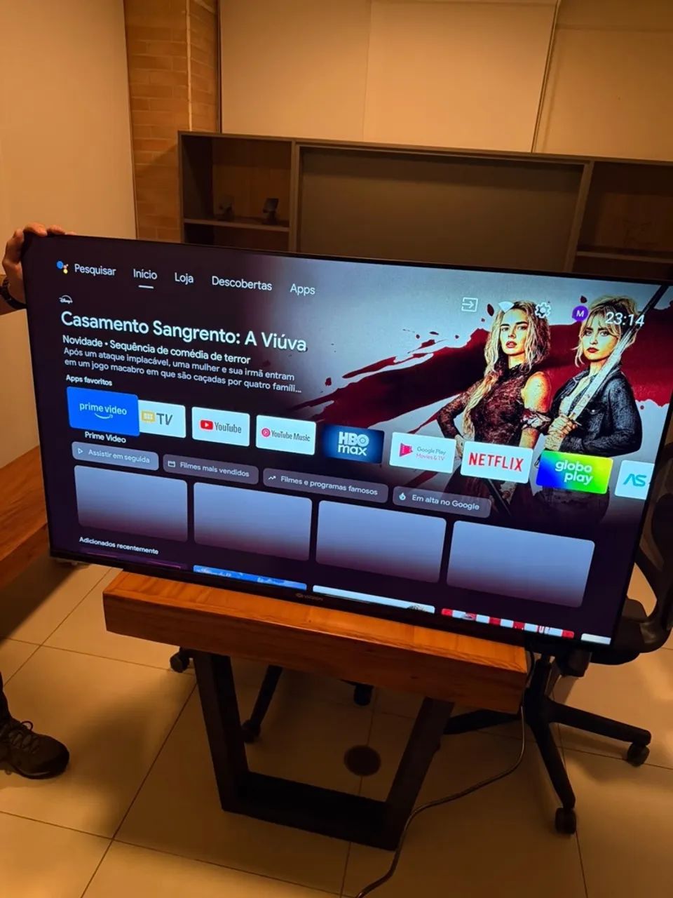 Smart TV 4K Vizzion 55 polegadas  - Foto 5
