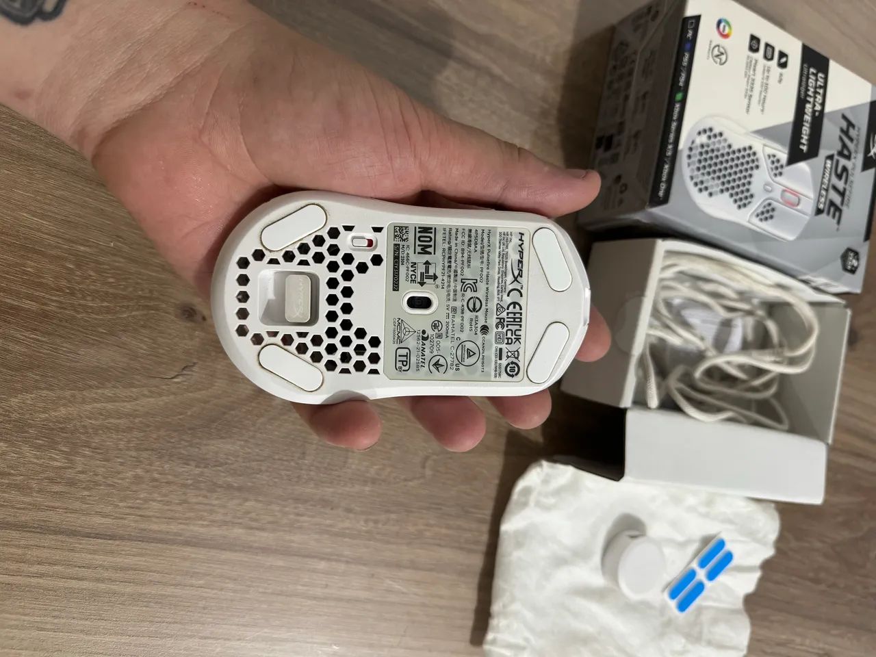 Mouse Sem Fio HyperX Pulsefire Haste - Foto 2