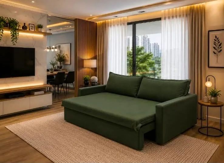 SOFÁ CAMA RETRÁTIL, preço de Fábrica, boa QUALIDADE! - Foto 5