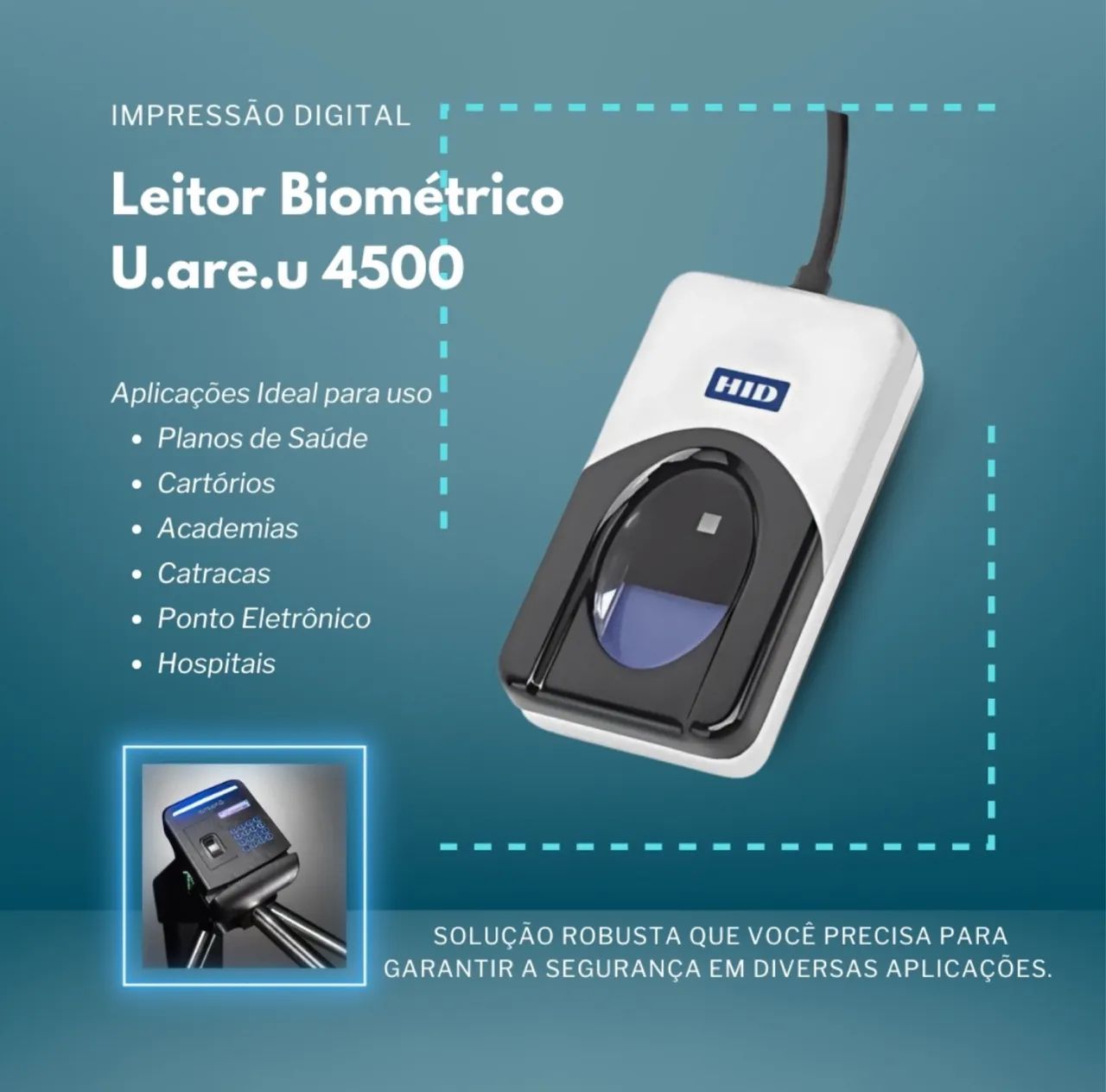 Vendo Leitor biom étrico  - Foto 2