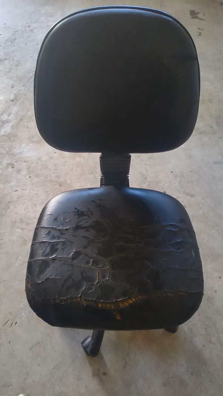 Black Corino Office Chair