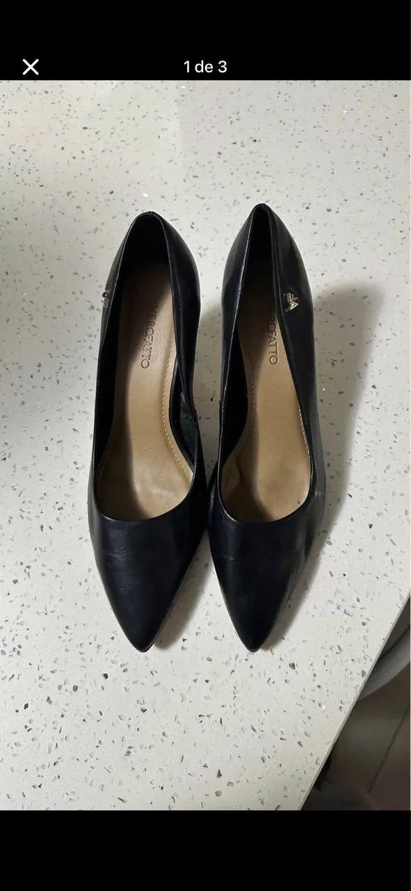 Sapato baixo preto
