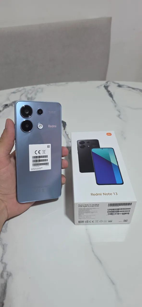 Redmi Note 13 Ice Blue 8GB RAM 512GB - Foto 4
