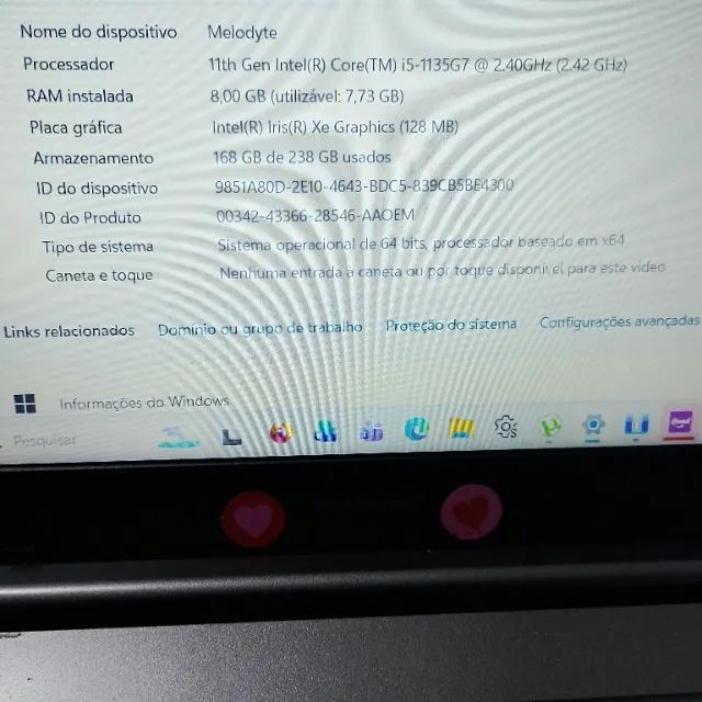 Notebook Samsung np550xda 8 gb i5 - Foto 5