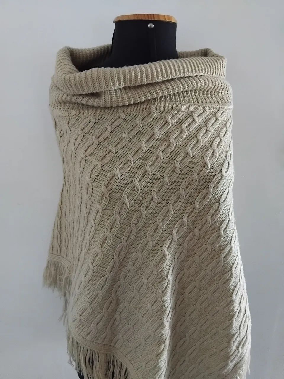 Poncho marrom - Foto 2