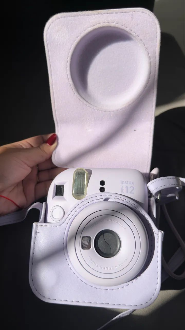 Câmera Instax Mini 12- lilás  - Foto 2
