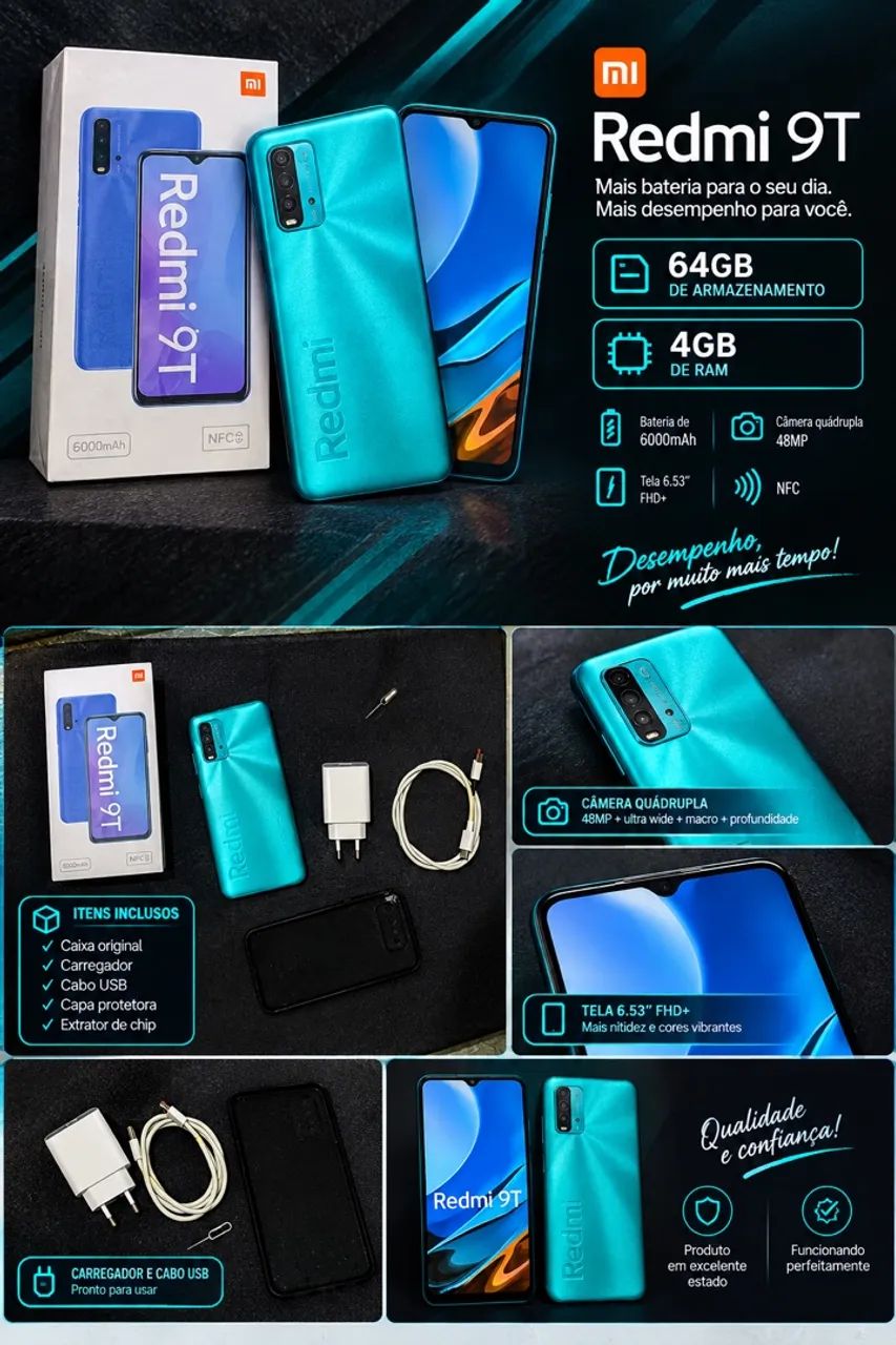 Vendo Celular REDMI 9T