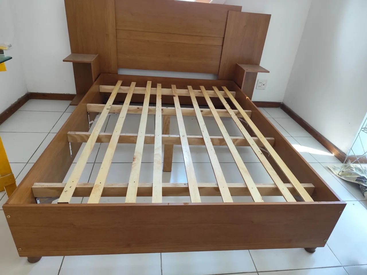 Cama casal com cochão ortopédico - Foto 4