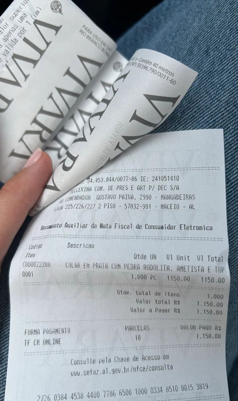 COLAR VIVARA DREAM EM PRATA  - Foto 4