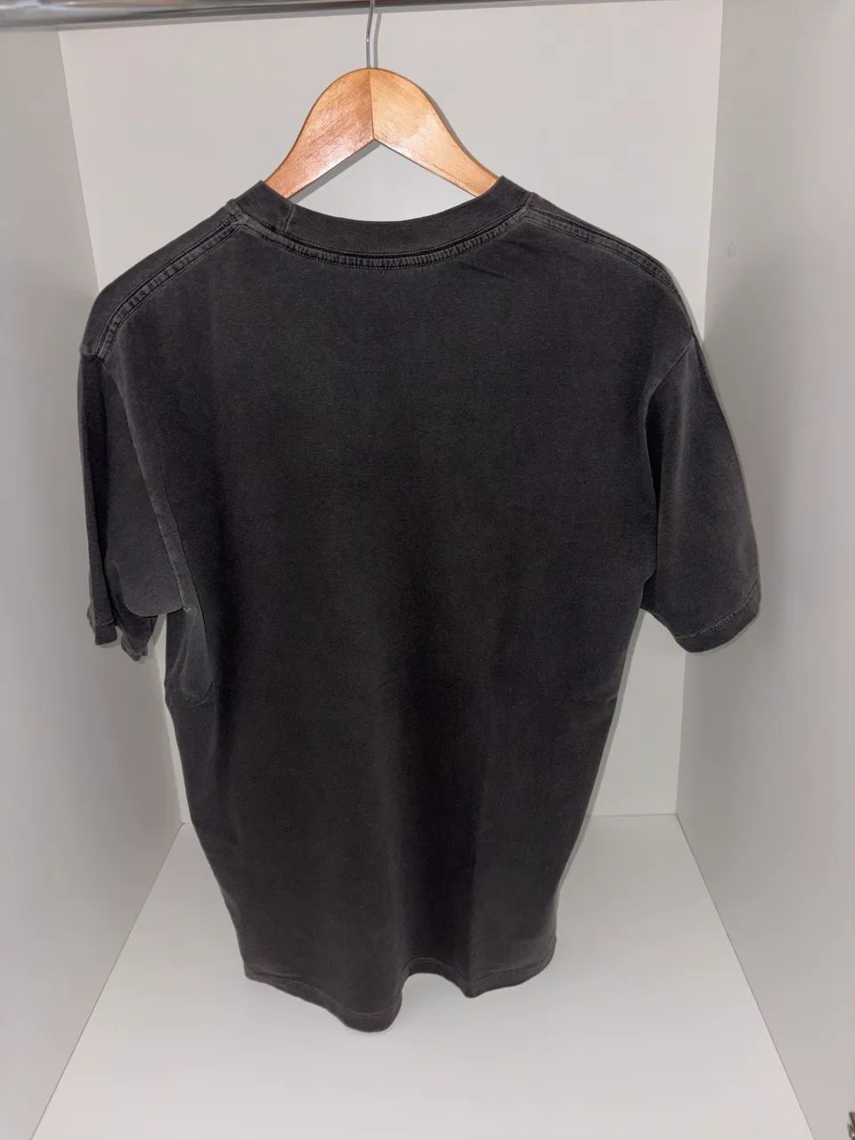Camisa boxy estonada cinza PP - Foto 2