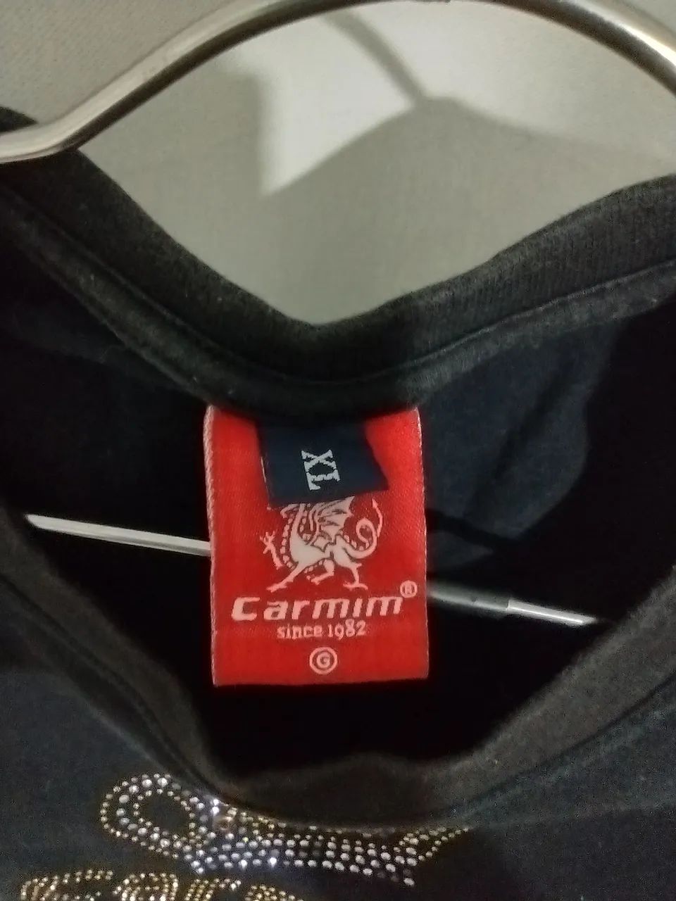 Camiseta baby look carmim - Foto 3
