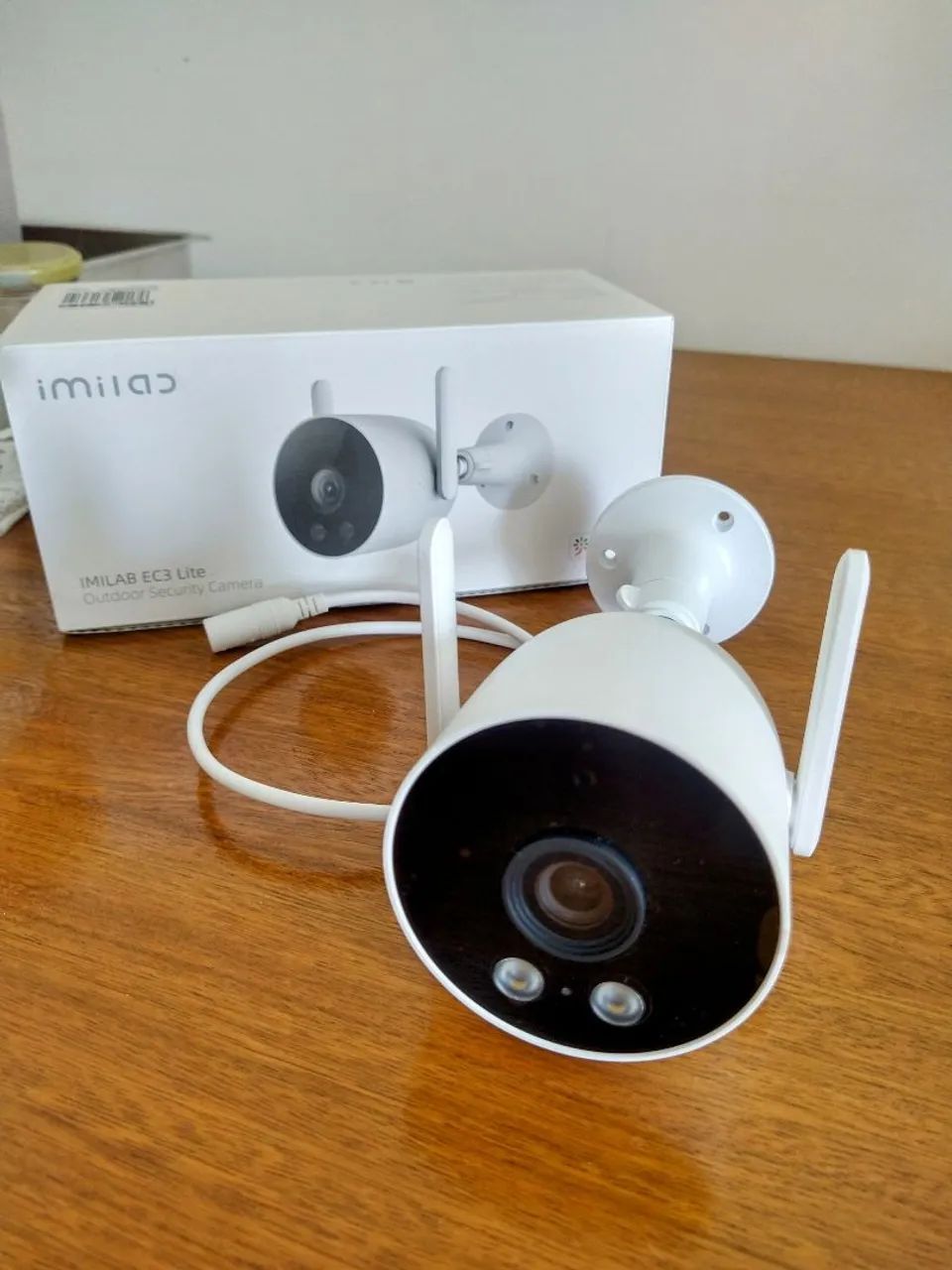 Câmera de segurança IMILAB EC3 LITE 2K com Alarme - NOVO