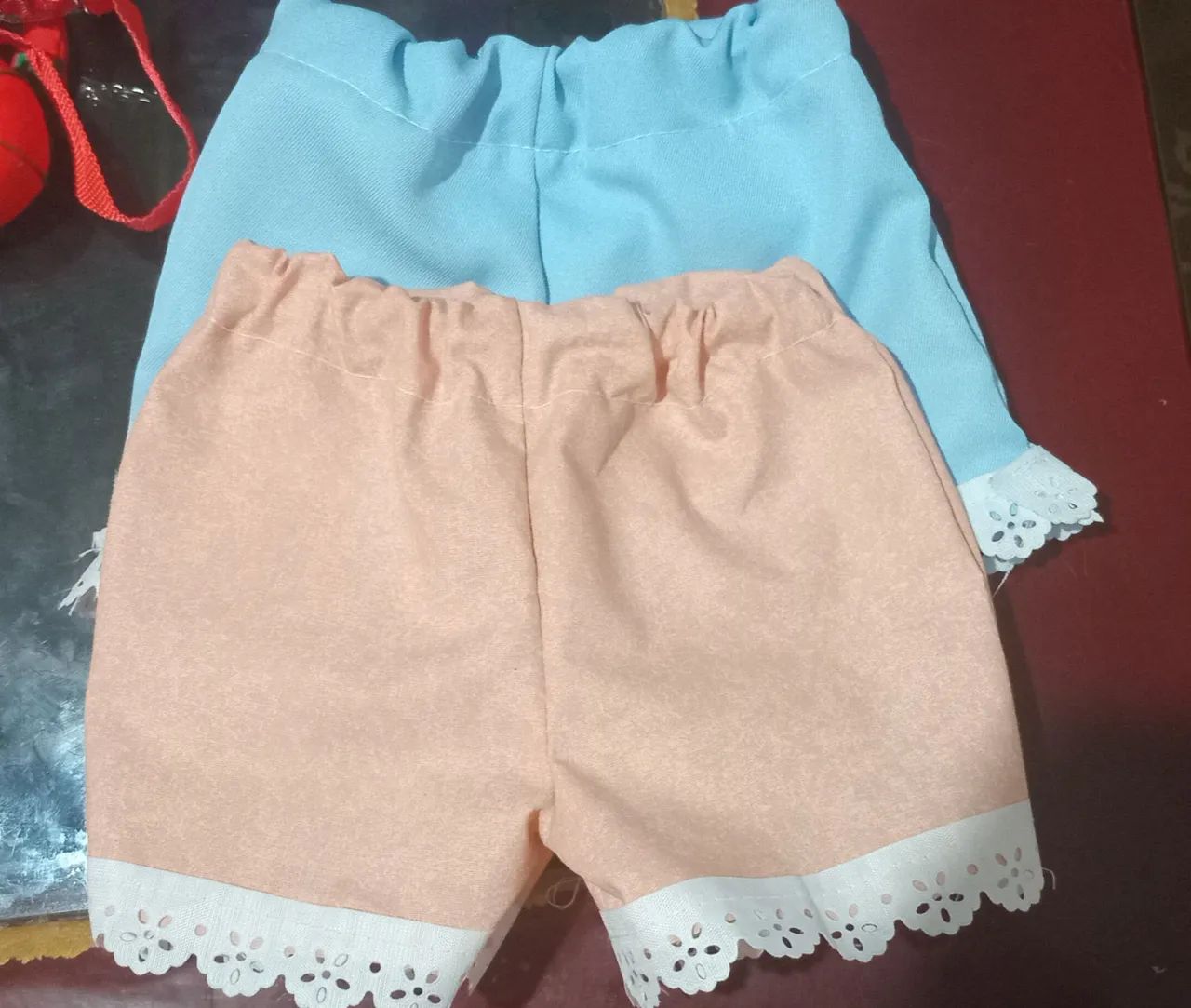 Shortinhos para boneca/bebê 