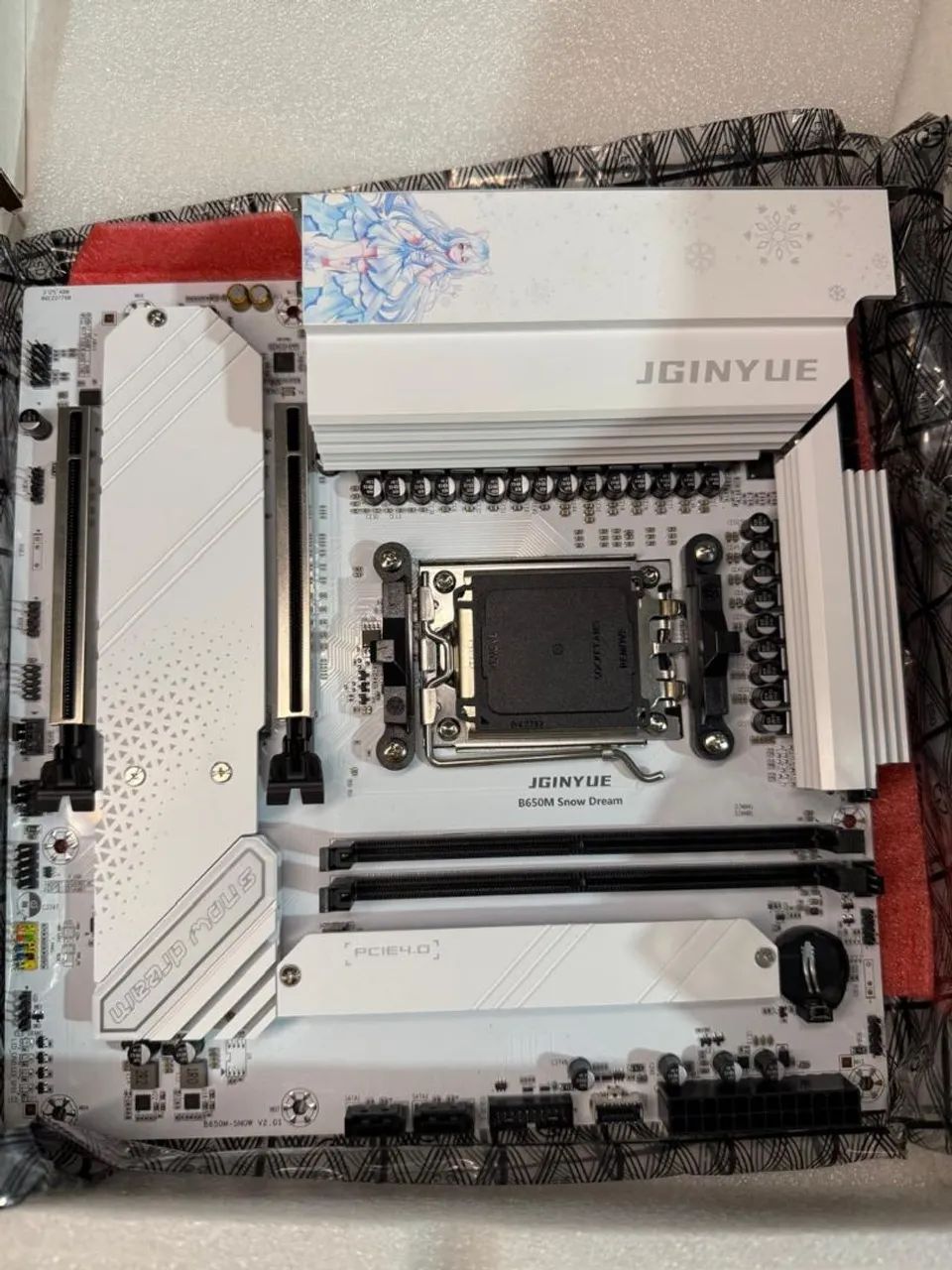 placa-mãe Jginyue B650M Snow - Foto 2