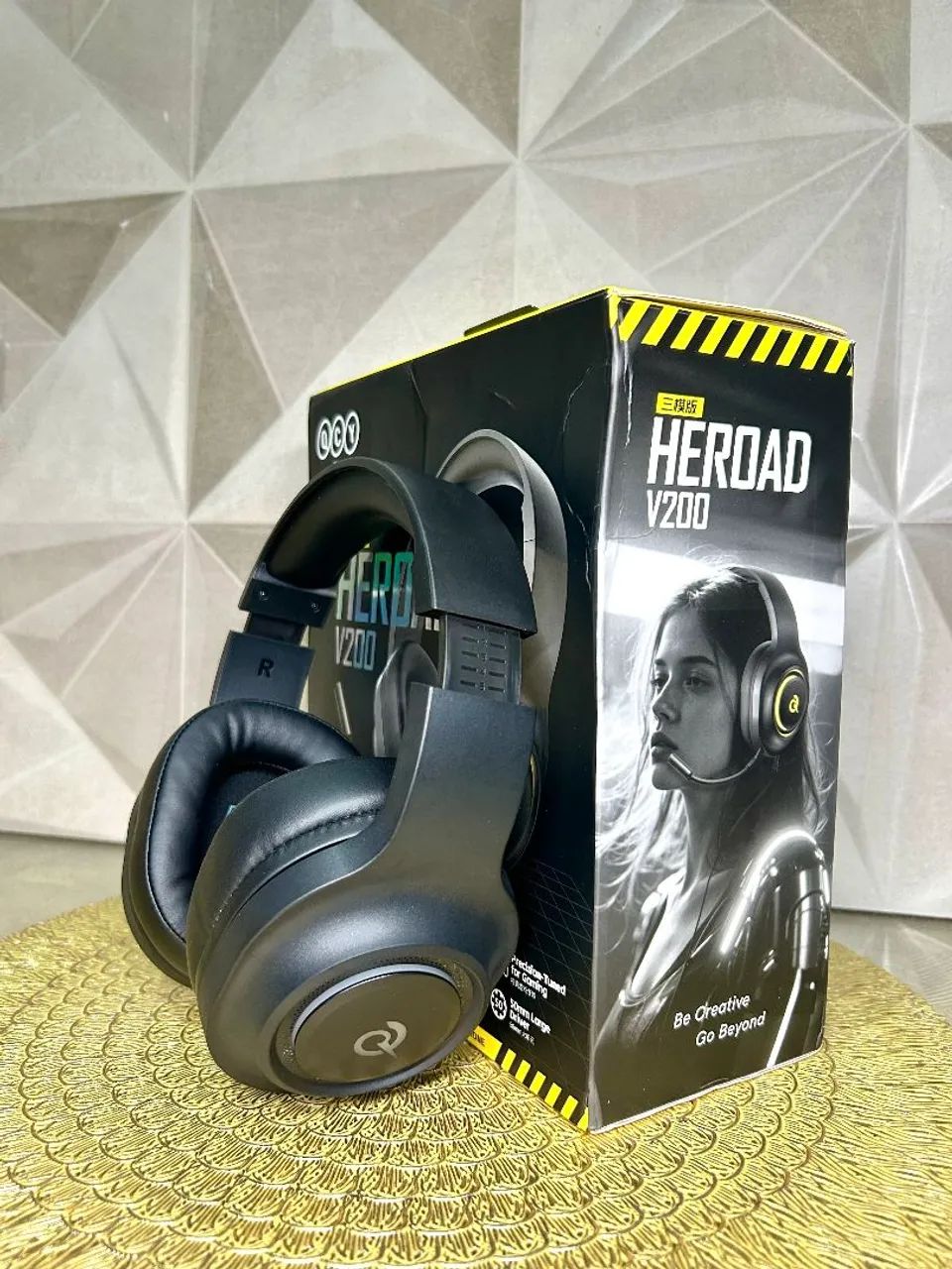 Headset Gamer sem Fio QCY Heroad V200 - Foto 4