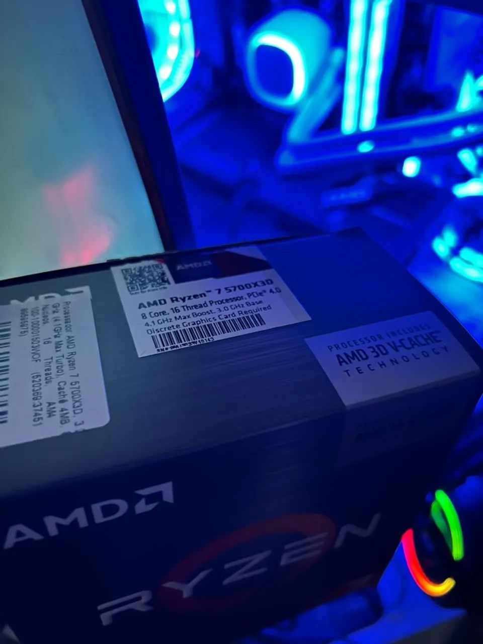 Pc Gamer Ryzen 7 5700x3d / 32gb / RTX 4060ti / SSD NVME 1TB - Foto 4