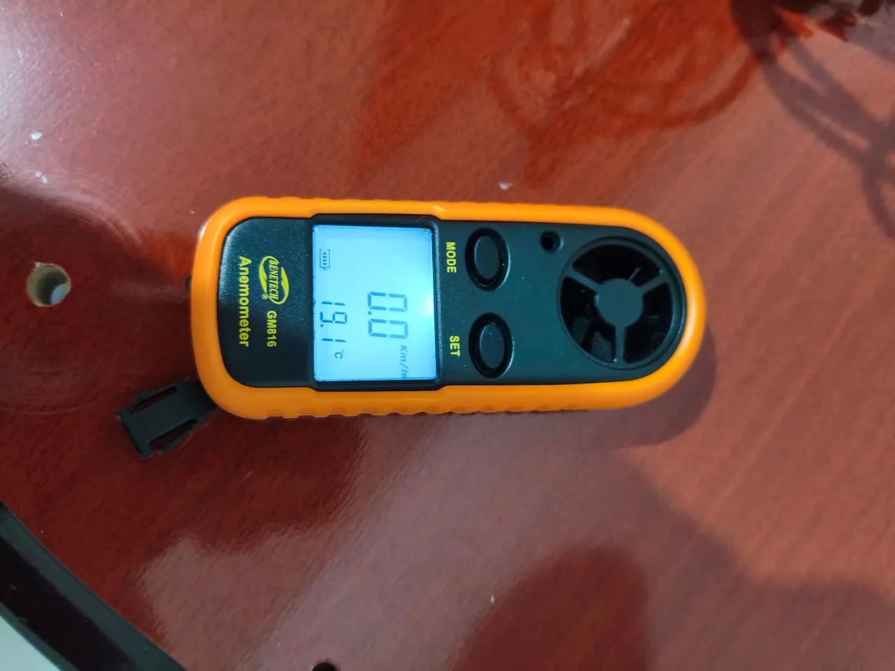 Medidor de temperatura e  vento pra droneiro  - Foto 2