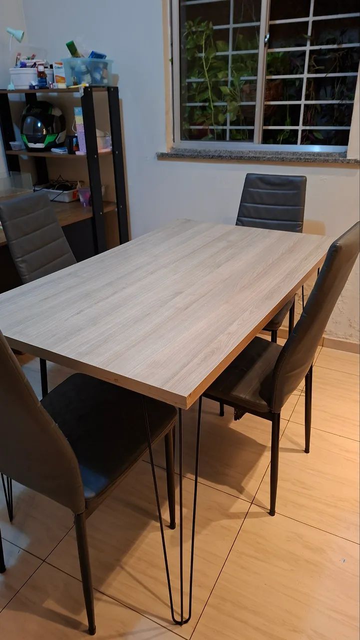 Mesa de jantar com 4 cadeiras  - Foto 2