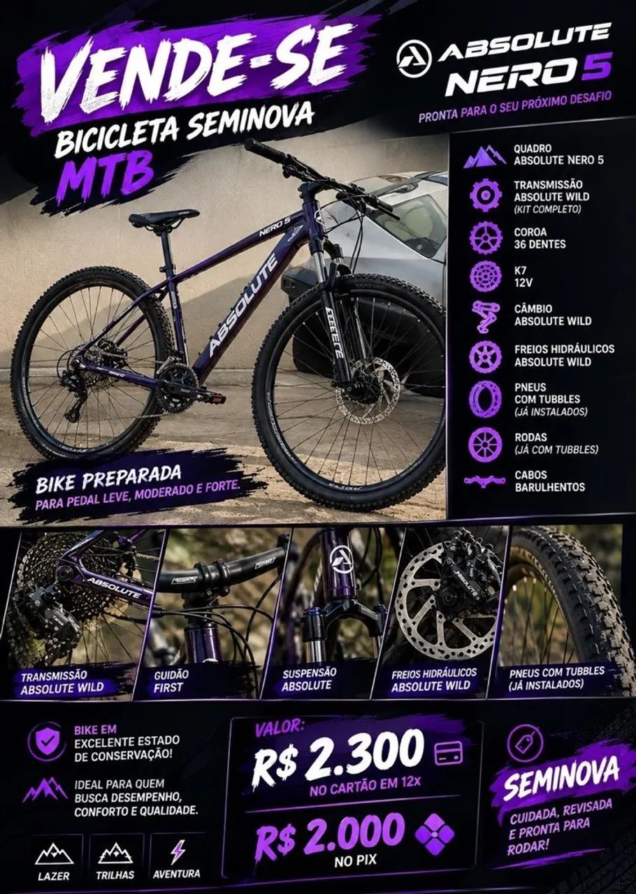 Absolut Nero 5 - MTB