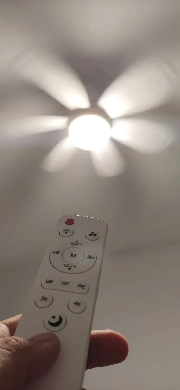 Ventilador de teto E27 Quartos e escritórios - Foto 5