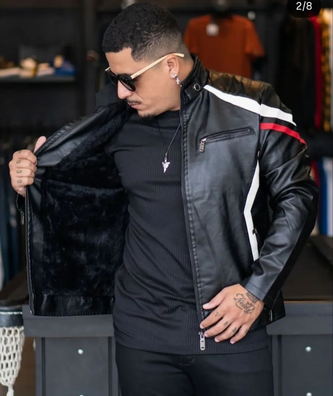 Jaqueta masculina 