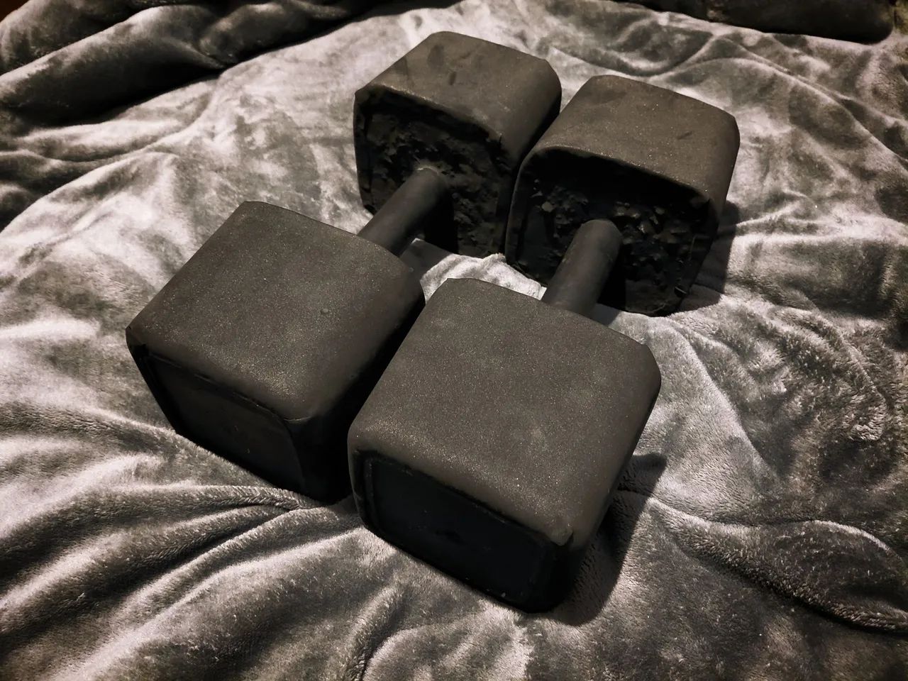 Par de halter 8kg cada lado - Foto 3