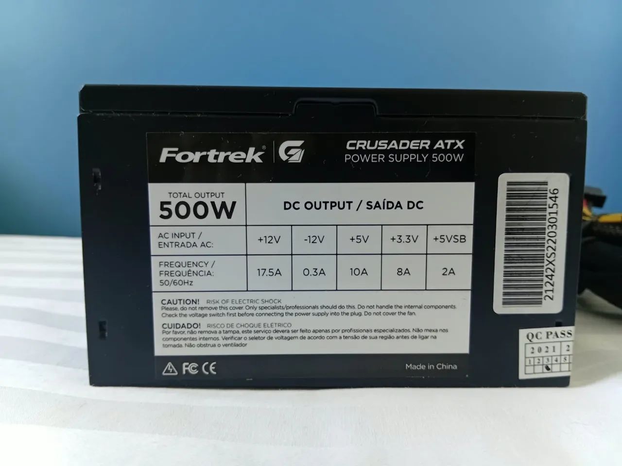 Fonte Fortrek Crusader ATX 500W  - Foto 3