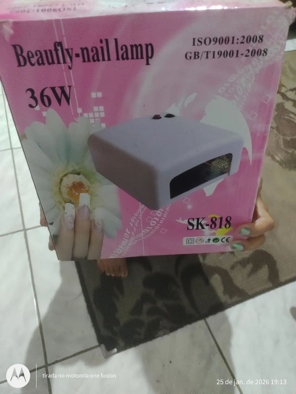 Secador de unhas 100% funcionando 