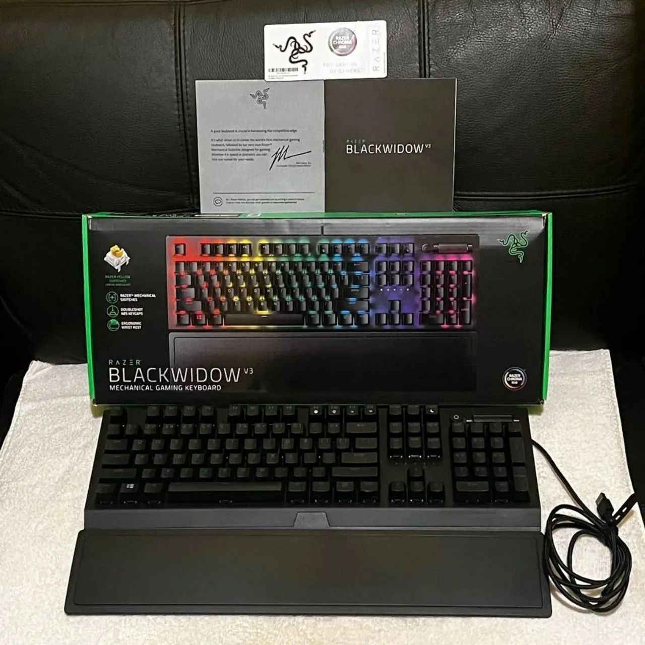 Teclado Razer Blackwidow v3 chroma