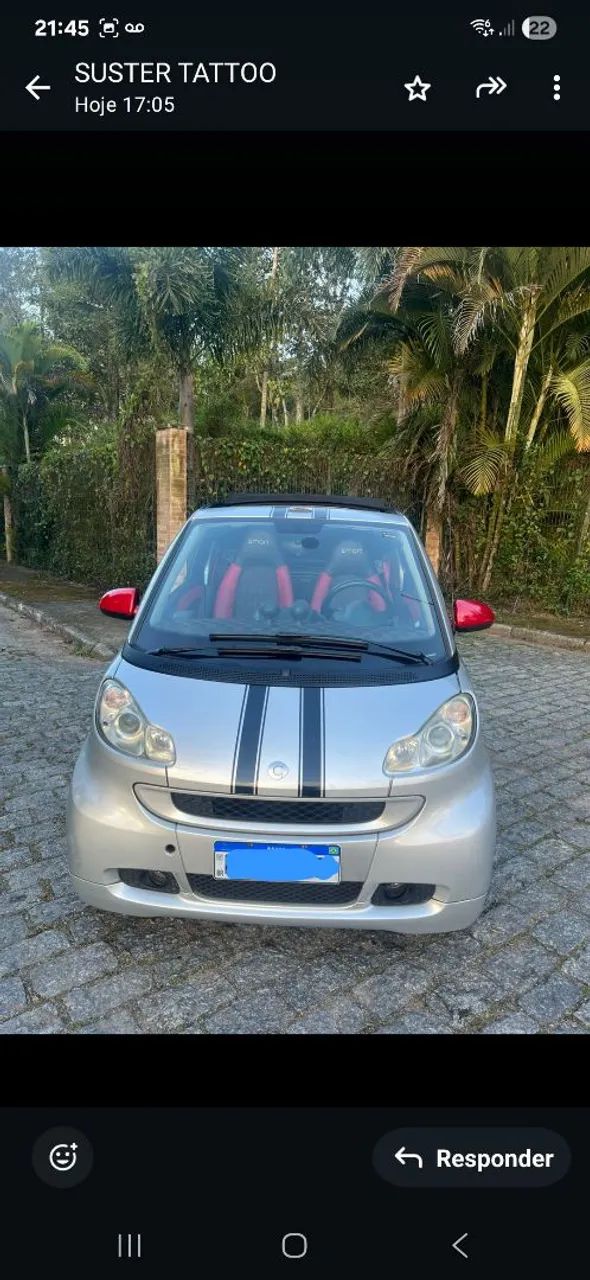 Smart Fortwo Passion Cabrio 1.0 62kw/tritop 2009 - Foto 9