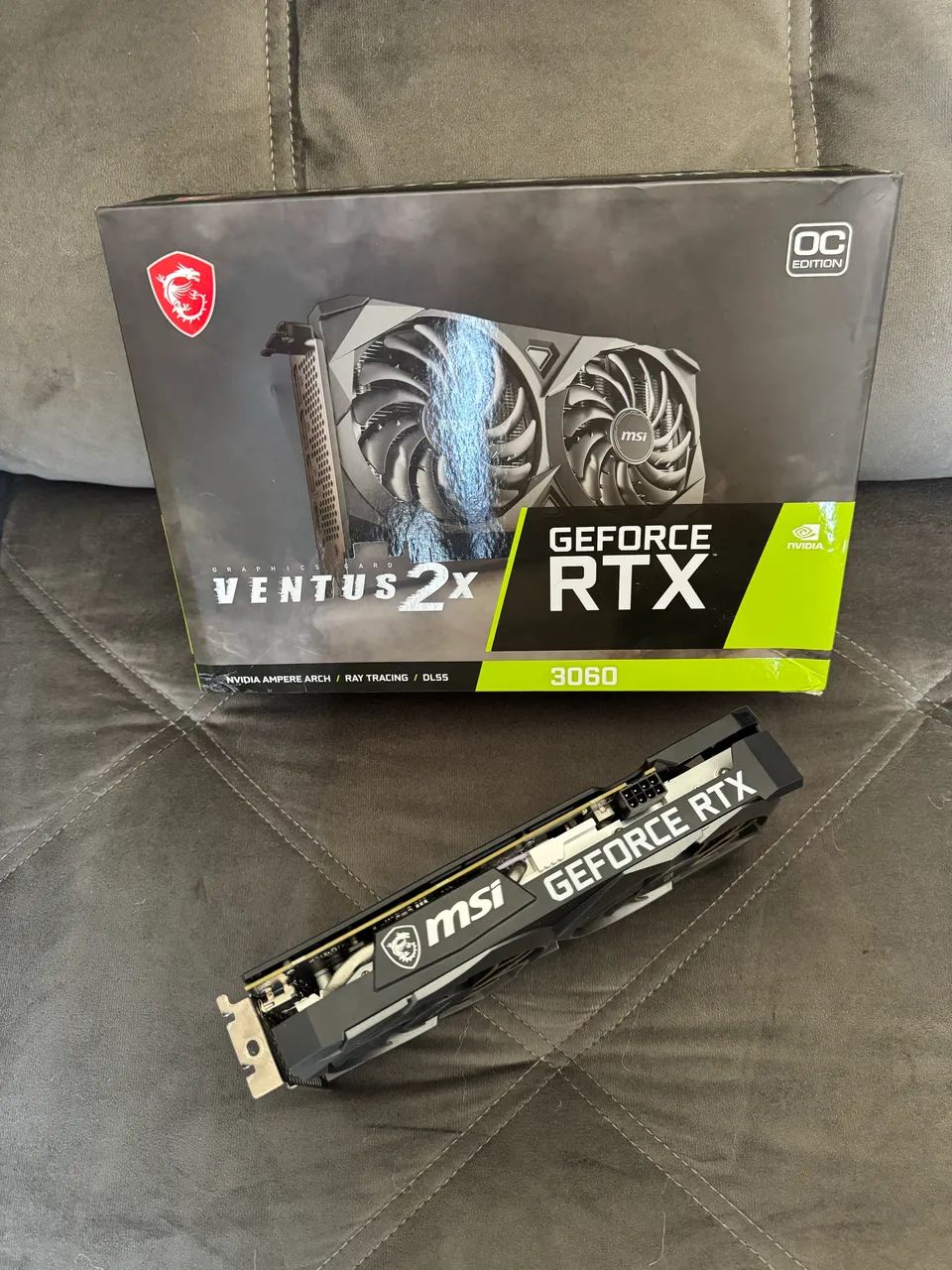 RTX 3060 MSI VENTUS 2X 12GB  - Foto 3