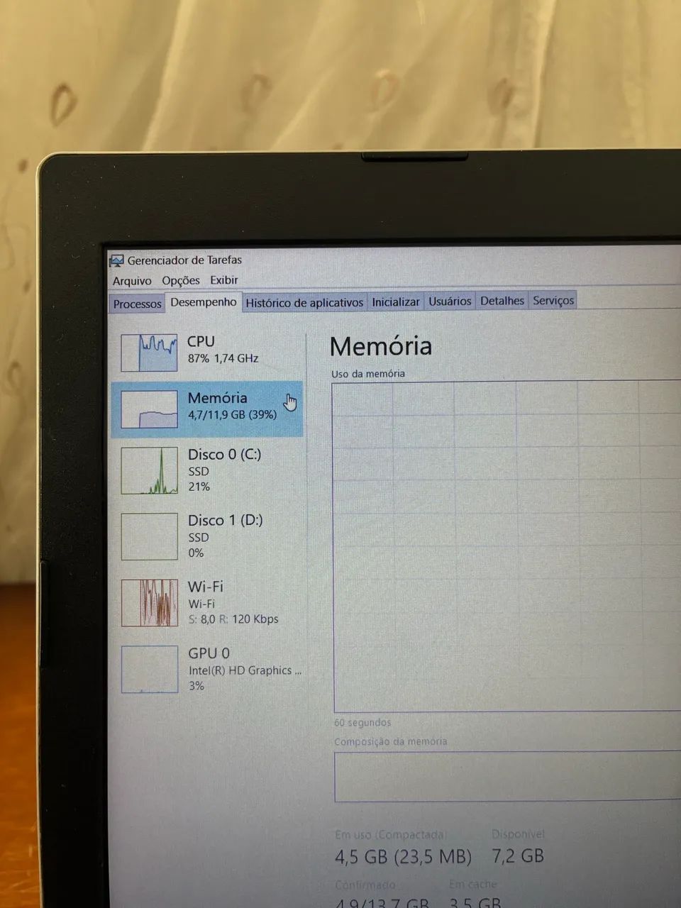 Notebook Lenovo Ssd e 12GB de RAM - Foto 5