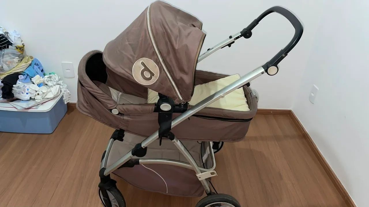 Vendo carrinho de bebê  - Foto 4