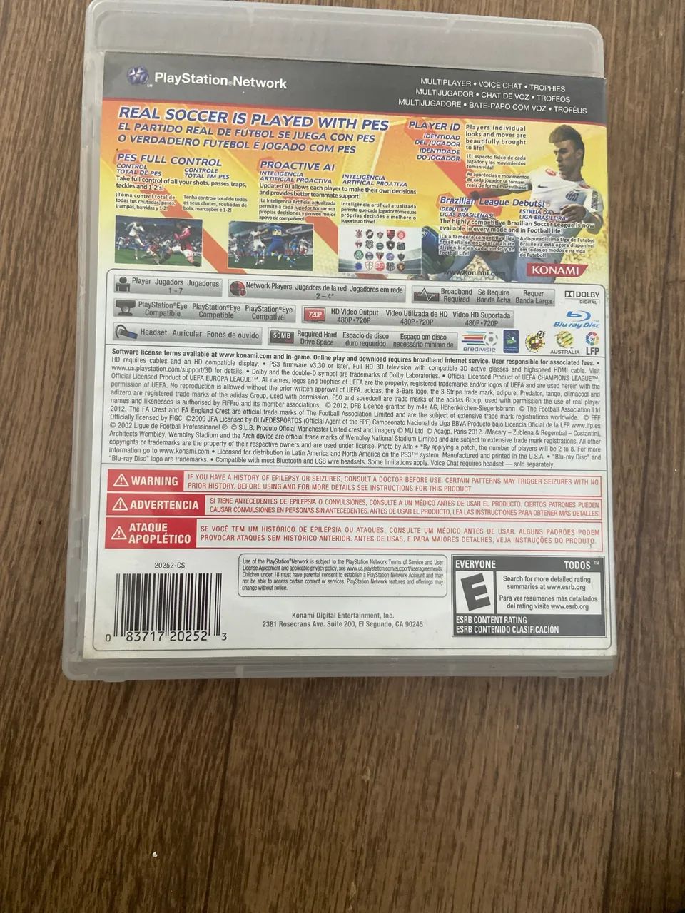 Pés 2013, jogo original  - Foto 2