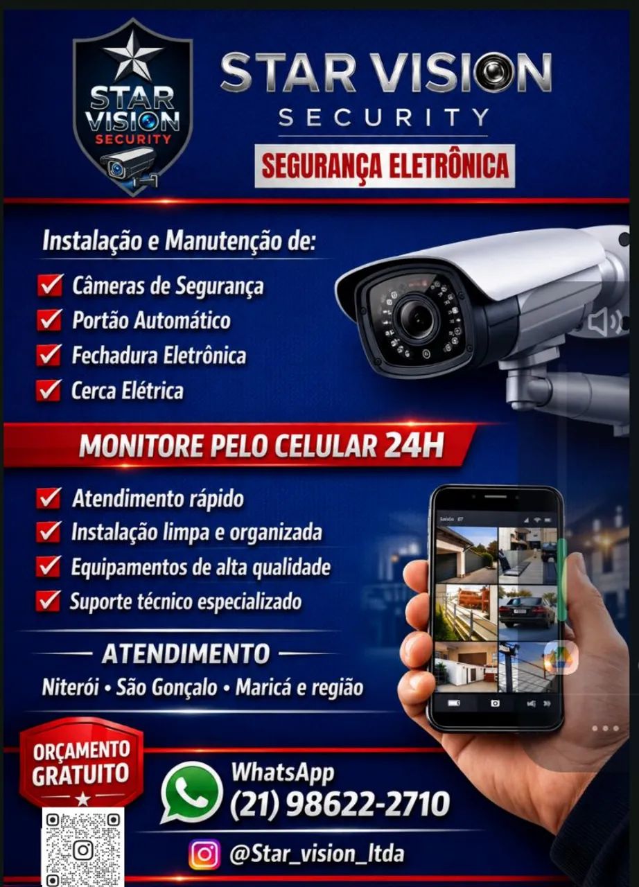 Câmeras de segurança, CFTV, cerca elétricas e automação.  - Foto 2