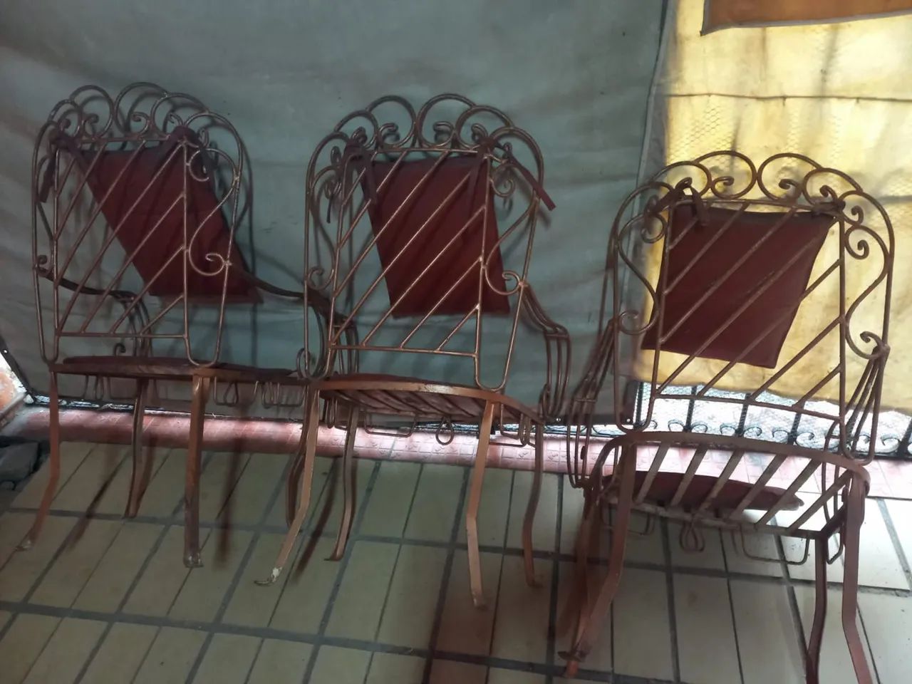 Cadeiras de ferro de jardim - Foto 3