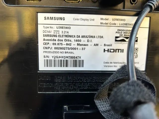 Monitor Samsung U28E590D 28" 4K UHD - Foto 2