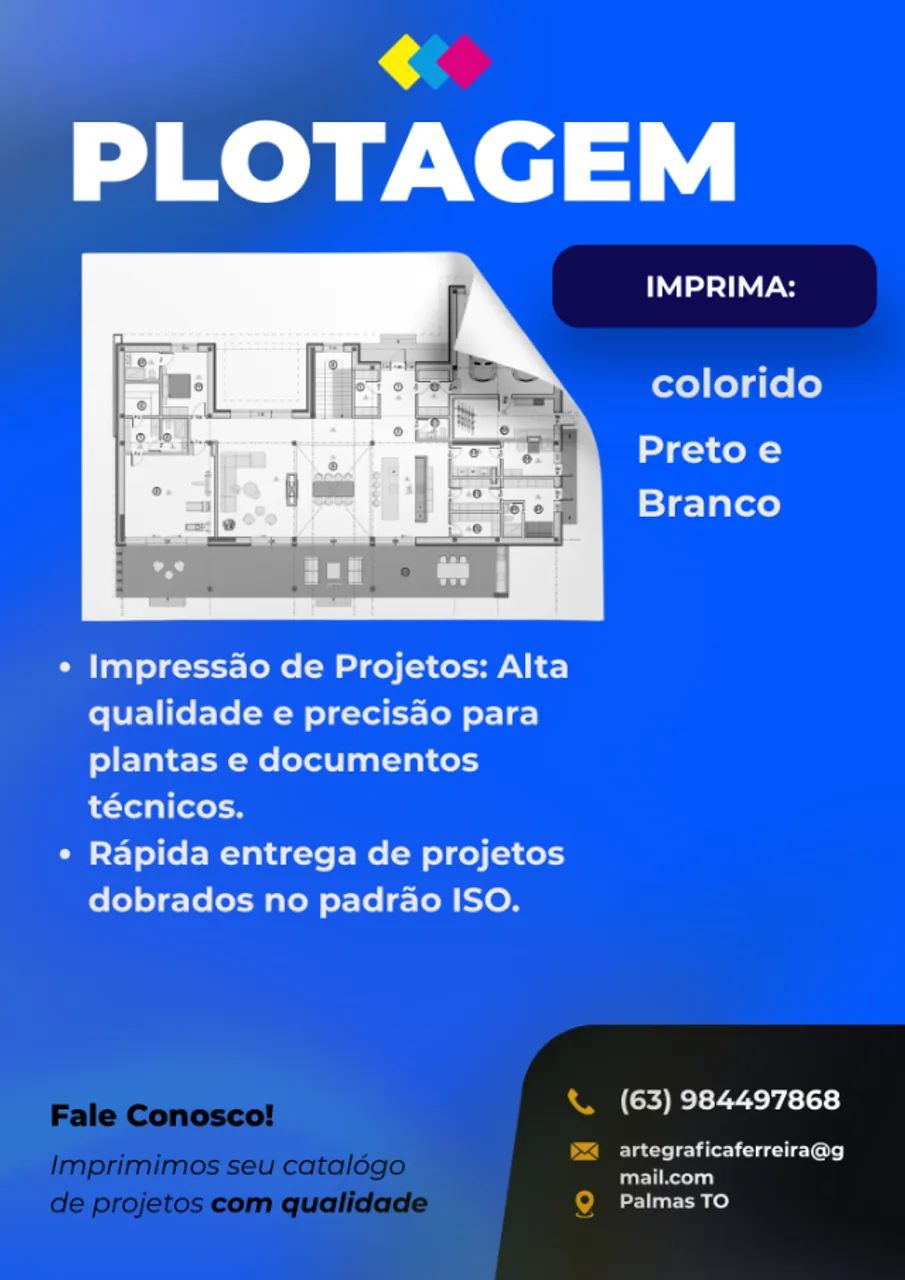 Plotagem de Projetos