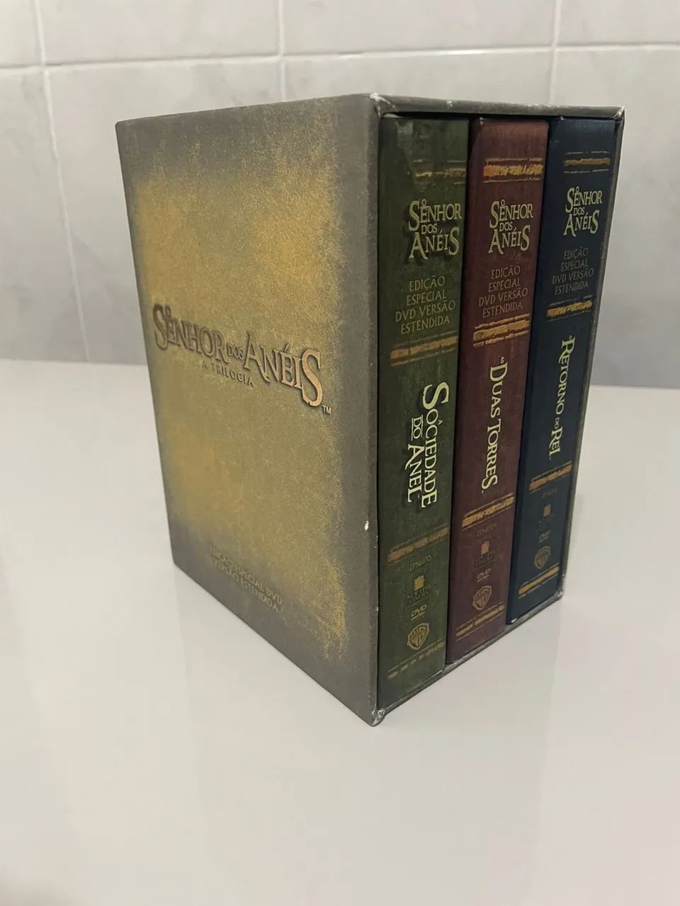 Box dvd Senhor dos Aneis