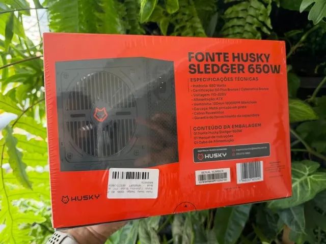 Fonte 650w Husky Sledger - nova! - Foto 2