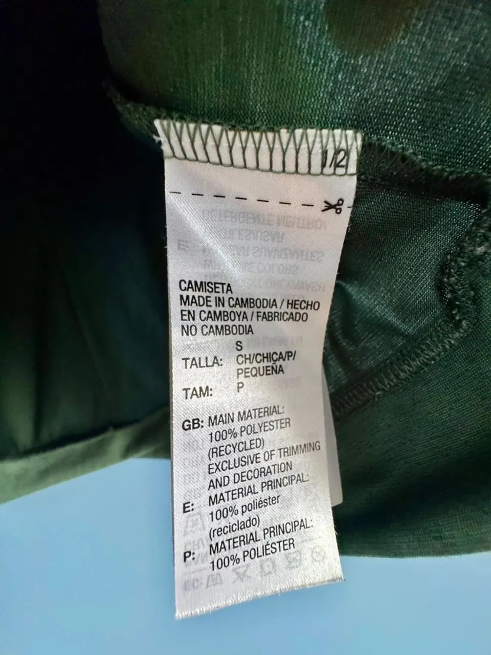 Camisa Adidas cropped Aeroready Studio TAM P - Foto 4