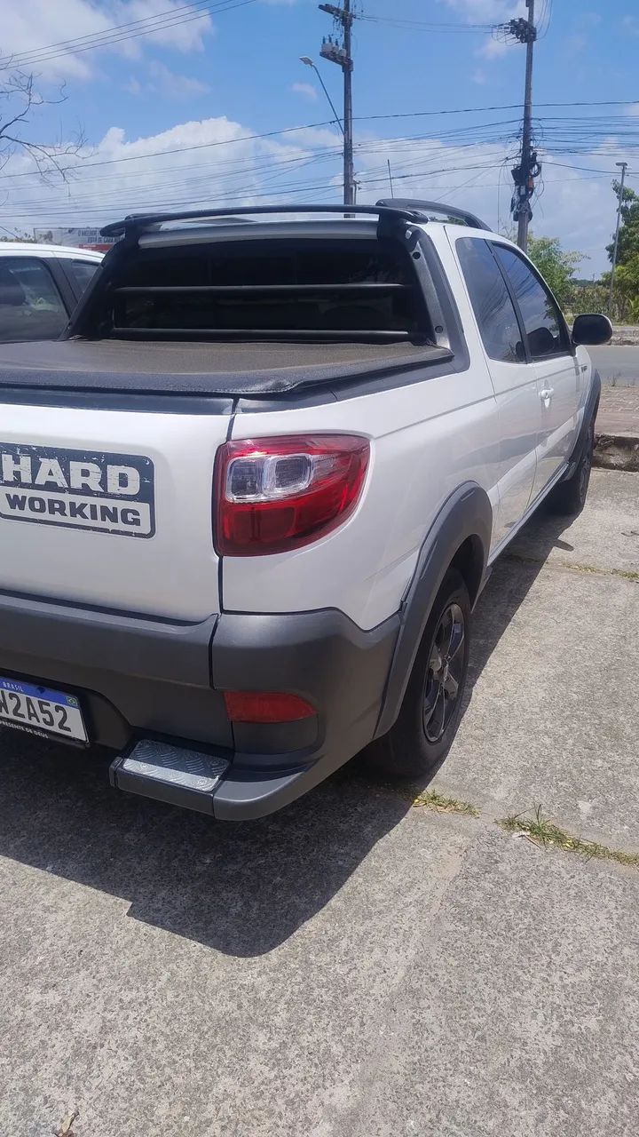 Fiat Strada Working Hard 1.4 Fire Flex 8V CD 2017 - Foto 5