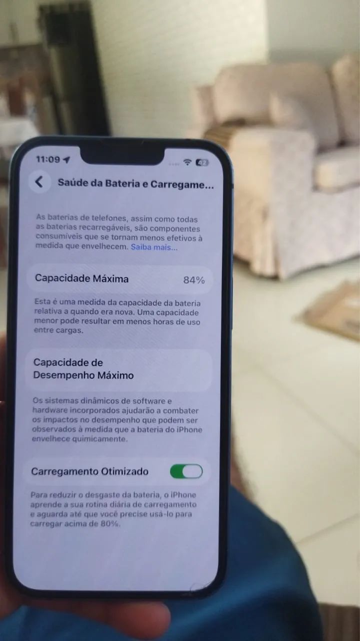 iPhone 13 256gb azul - Foto 4