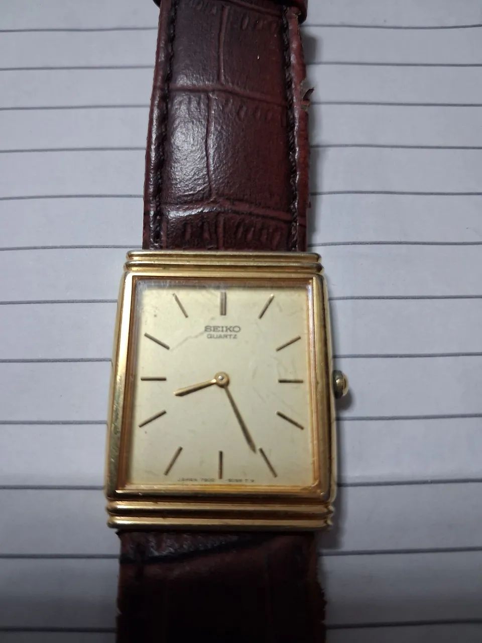 RELOGIO ANTIGO SEIKO TANK - Foto 3