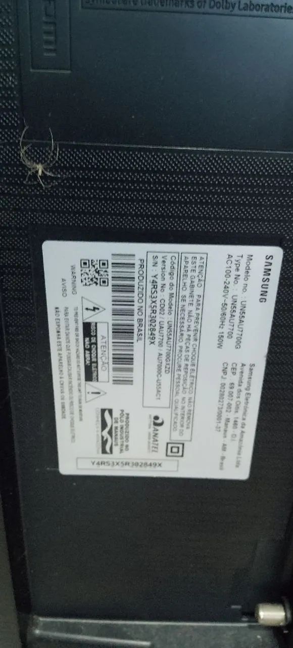 Tv Smart Samsung Cristal 55 Defeito - Foto 4