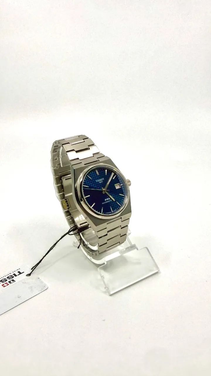 Tissot PRX 38mm Titanium Azul - Foto 3