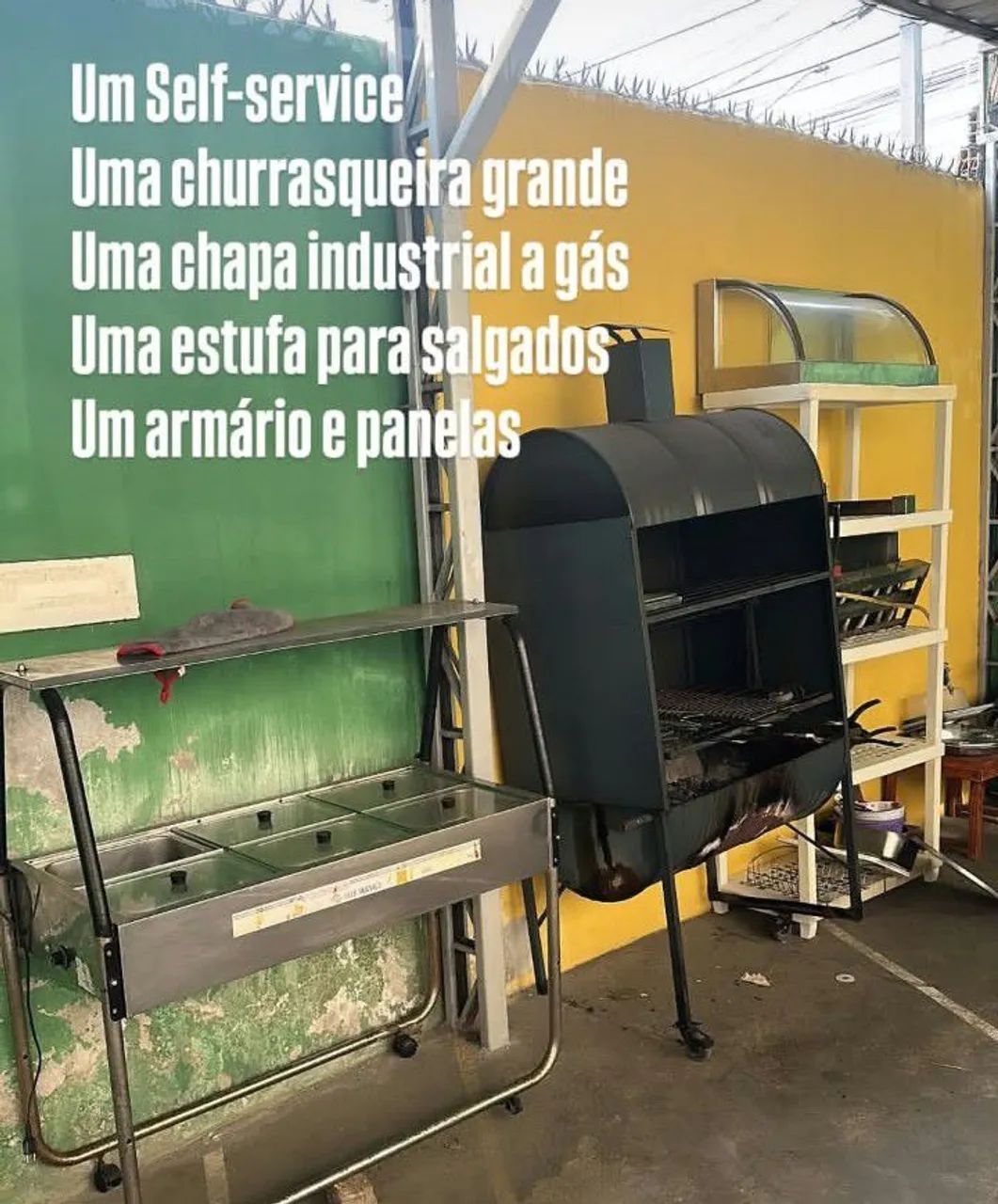 KIT CHURRASCARIA COMPLETO